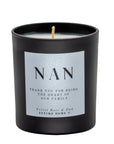 Personalise Nan Scented Candle