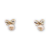 Bow Pearl Earrings