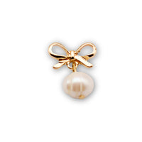 Bow Pearl Earrings