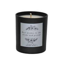 Wedding Gift Personalised Candle