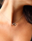 Three Sisters Sterling Silver Necklace
