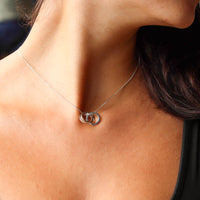 Three Sisters Sterling Silver Necklace