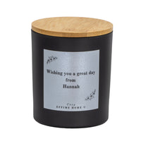Personalised Message and Name Candle