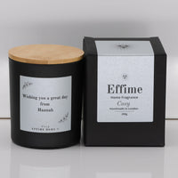Personalised Message and Name Candle