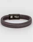 Brown Leather Braid Bracelet