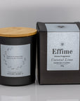 Floral Message Personalise Scented Candle