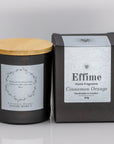 Floral Personalise Scented Candle