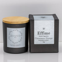 Floral Personalise Scented Candle