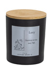 Flowers with Name and Message Scented Candle