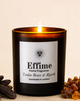 Tonka Bean & Myrrh Scented Candle