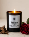 Velvet Rose & Oud Scented Candle