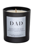 Personalise Dad Scented Candle