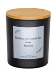 Personalised Message and Name Scented Candle