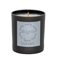 Floral Personalise Scented Candle