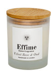 Velvet Rose & Oud Scented Candle