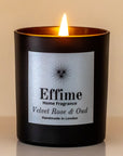 Velvet Rose & Oud Scented Candle