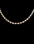 Pearls with Gold Necklace