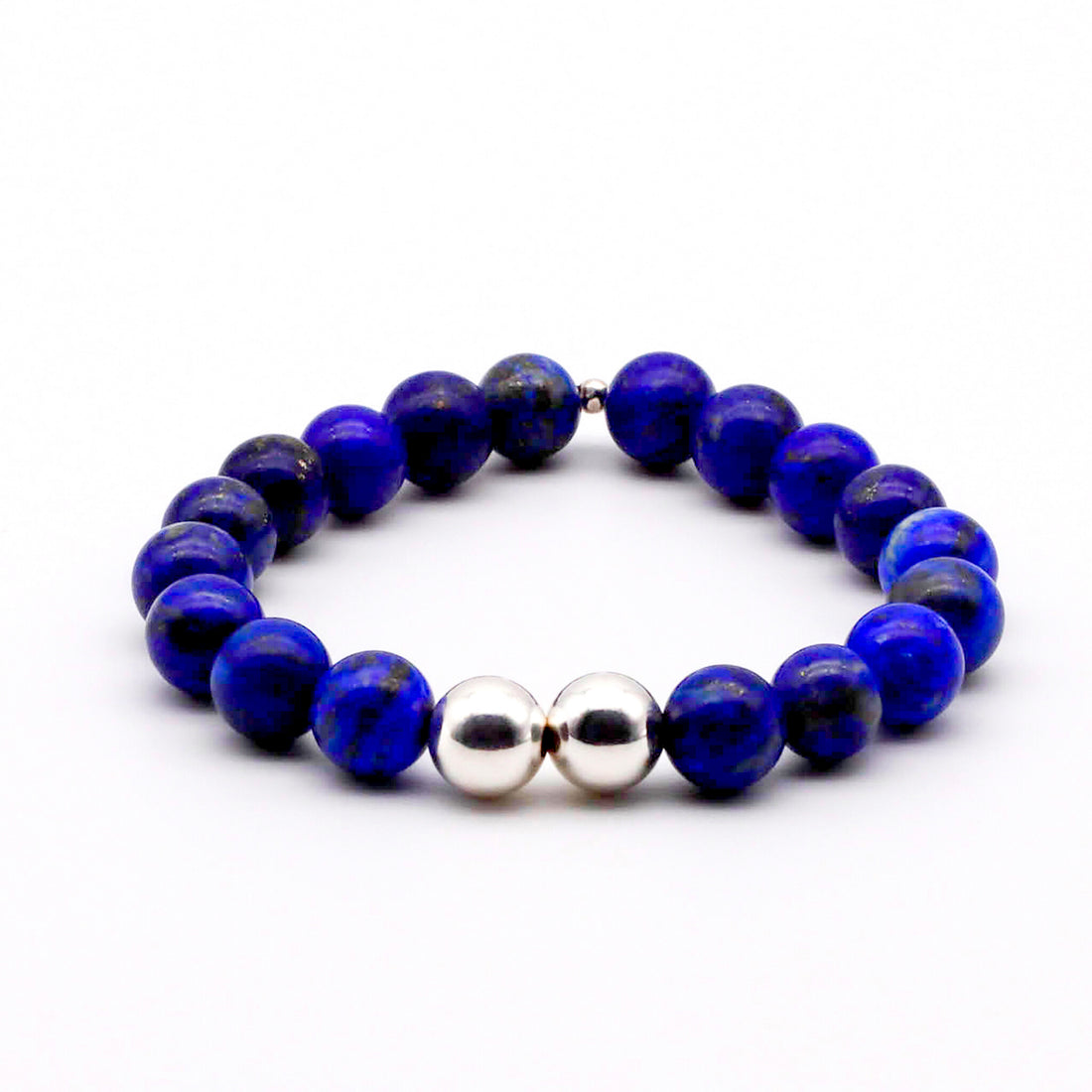 Lapis Lazuli Silver Bracelet