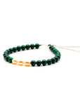 Malachite with Pearl Bracelet
