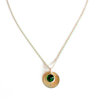 Cubic Zirconia Pendant Necklace