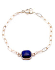 Sodalite Silver Bracelet