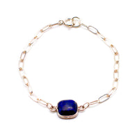 Sodalite Silver Bracelet