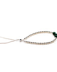 Silver and Malachite Bracelet