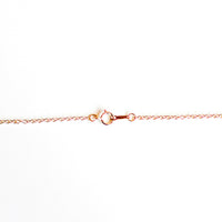 Cubic Zirconia Aqua Blue Pendant Necklace