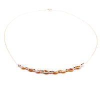 Ivory Keishi Pearl Necklace