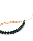 Malachite and Pearl Bracelet