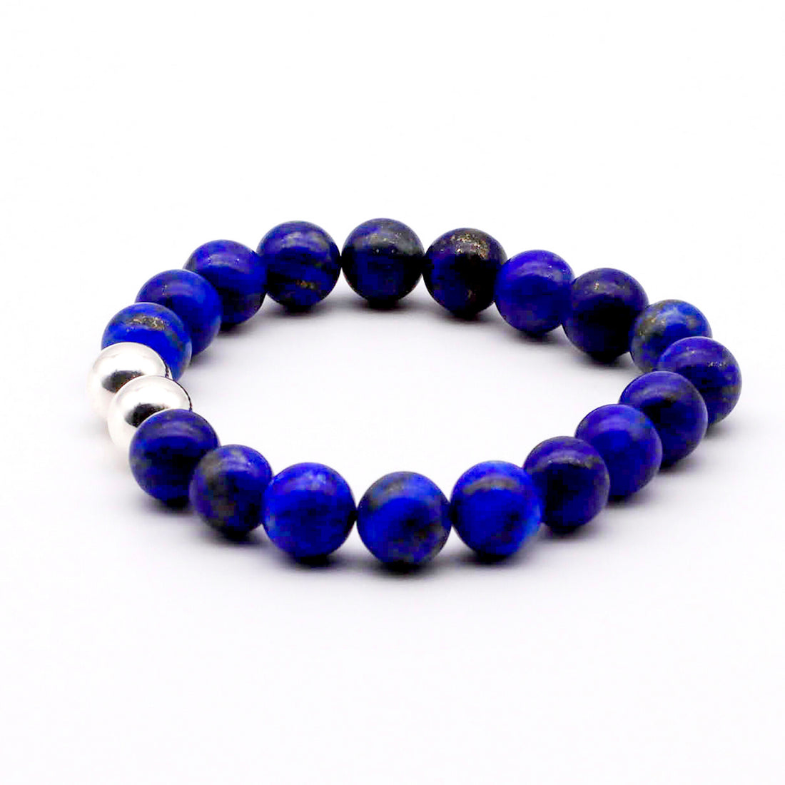 Lapis Lazuli Silver Bracelet