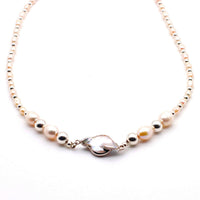 Silver Pearl Necklace