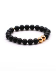 Onyx and Gold Bracelet