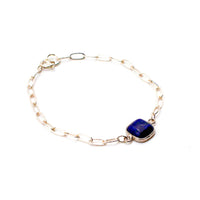 Sodalite Silver Bracelet