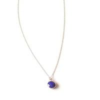 Sapphire Pendant Necklace