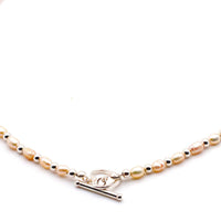 Silver Pearl Necklace