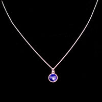 Sapphire Pendant Necklace
