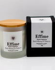 Dark Honey & Tobacco Scented Candle
