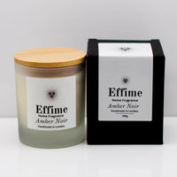 Amber Noir Candle