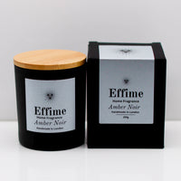 Amber Noir Candle
