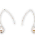 Pearl Drop Sterling Silver Earrings