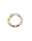 Loose Twisted Hoop Earrings
