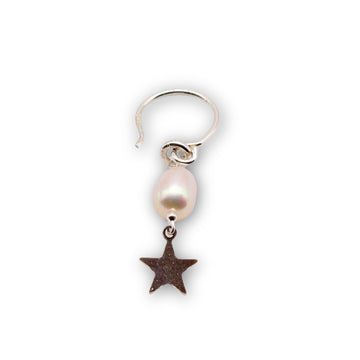 Pearl and Star Earrings