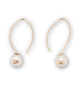 Pearl Drop Gold Filled Earrings