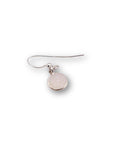 White Druzy Stone Earrings