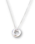 Three Sisters Sterling Silver Necklace