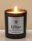 Dark Honey & Tobacco Scented Candle