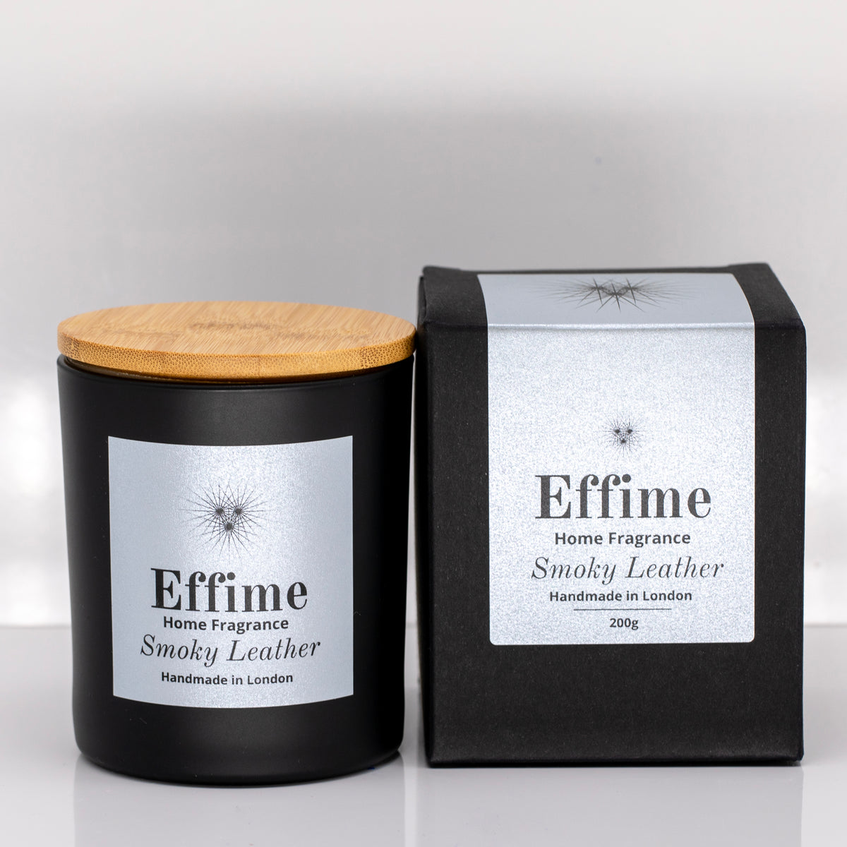 Smoky Leather Scented Candle