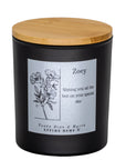 Floral Name with Message Scented Candle