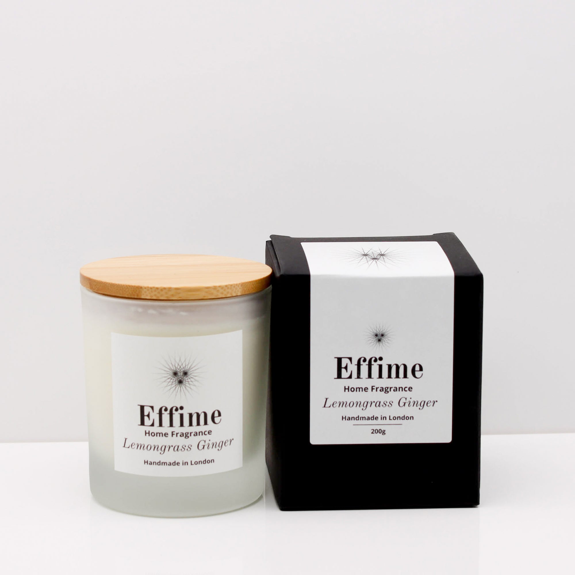 Lemongrass Ginger Scented Candle